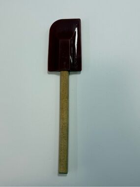 Williams Sonoma Silicone Spatula with Wooden Handle - Burgundy